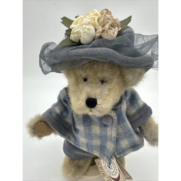 Boyds Bears TJ's Best Dressed Collection Mary Margaret Blue Coat Retired lmtd Ed - Picture 2 of 10